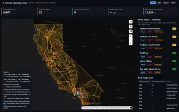 Network Operations Map